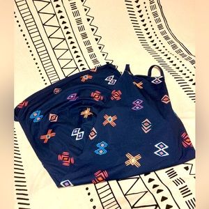 New without Tags, Patagonia Soft Stretch Aztec Print Dress, Size XS 👗